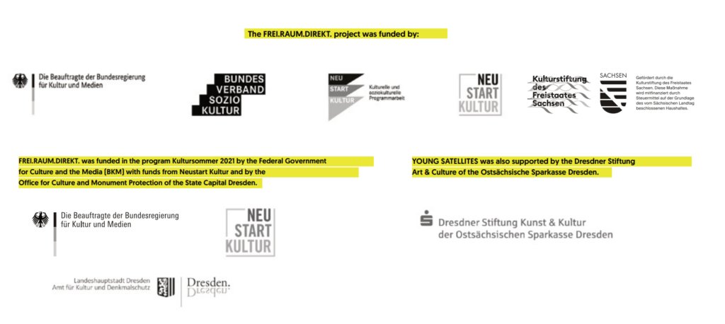 The Final Documentary On Frei Raum Direkt Is Here Geh Kunst Raum Ateliers Gug Dresden